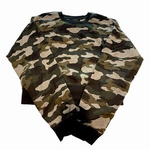 Soft, camouflage crewneck (Mandee, L)
